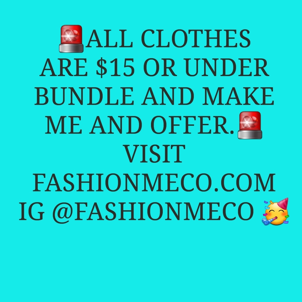 🔥🔥 All clothes $15 and under🔥🔥